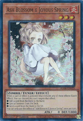 Ash Blossom & Joyous Spring (Alternate Art) - RA04-EN025 -(UR) Ultra Rare - 1st Edition